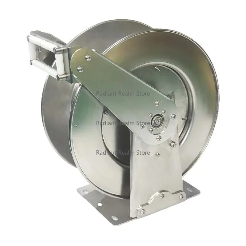 

Automatische Voorjaar Intrekbare Rvs Slang Reel Voedsel En Drank Grade Slanghaspel Water Voor Pvc Voedsel Film