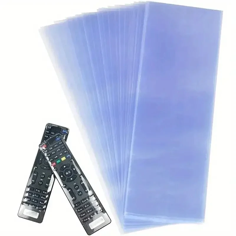 5-20PCS Transparent Shrink Film Bag Anti-dust Protective Case Cover For TV Air Conditioner Remote Control Shrink Plastic Sheets