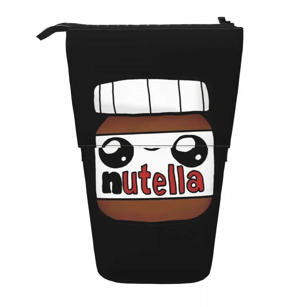 Nutella Cutie Reversible Pencil Case for Students School Pen Box Pencil Bag Stationery Supplies Pen Holder Bag