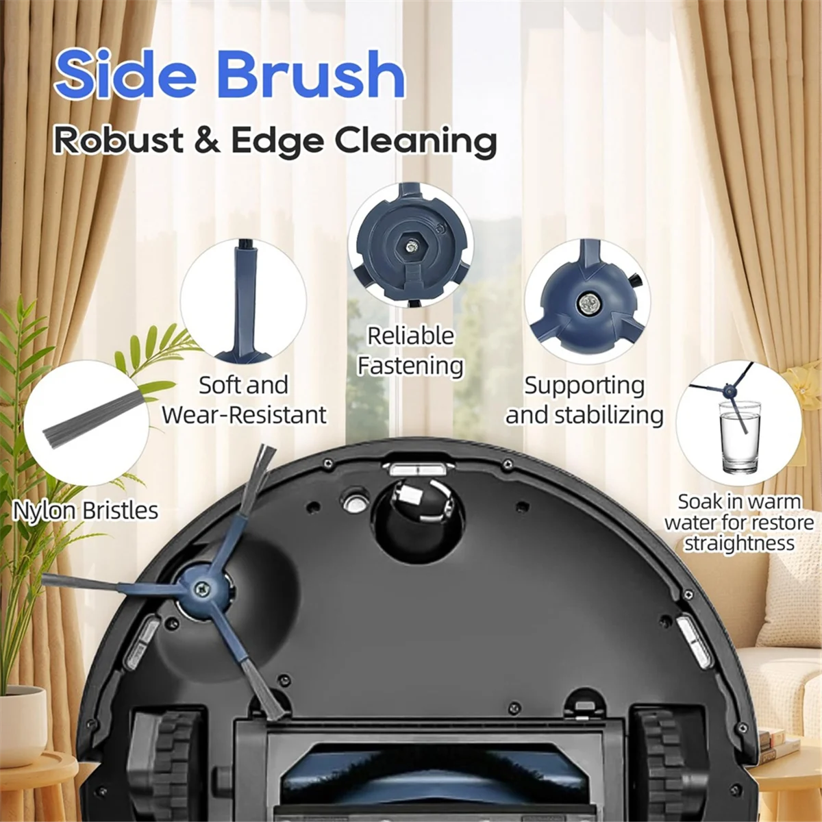 

Запасные части HIWS для робота-пылесоса Omni C20, основная щетка, боковые щетки, подушечки для швабры, фильтры, мешки для пыли