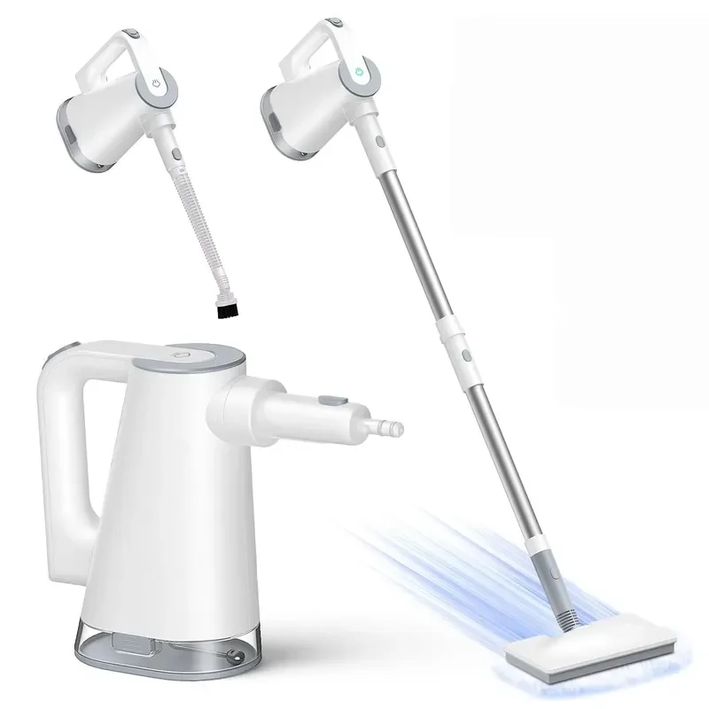 400ml Electric Handheld Steam Mop Cleaner for Hardwood Floors Tiles Windows Efficient Cleaning Tool with Large Water Tank
