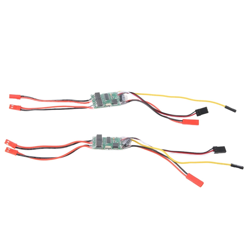 Dual Way bidirektional gebürstet esc 2s-3s lipo 5a esc Drehzahl regelung für RC Modell Boot/Tank gebürsteter Motor,2 Stk