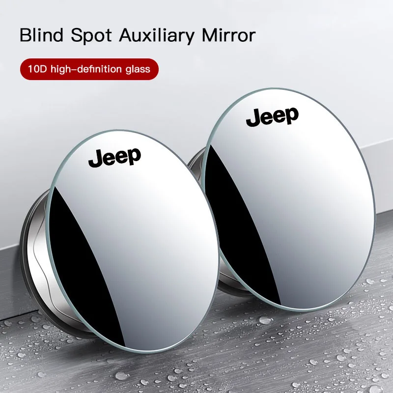 Accessoires auxiliaires d'extension d'image pour rétroviseur de voiture, pour Jeep Grand Cherokee Patriot Liberty Wrangler JK Gladiator Compass