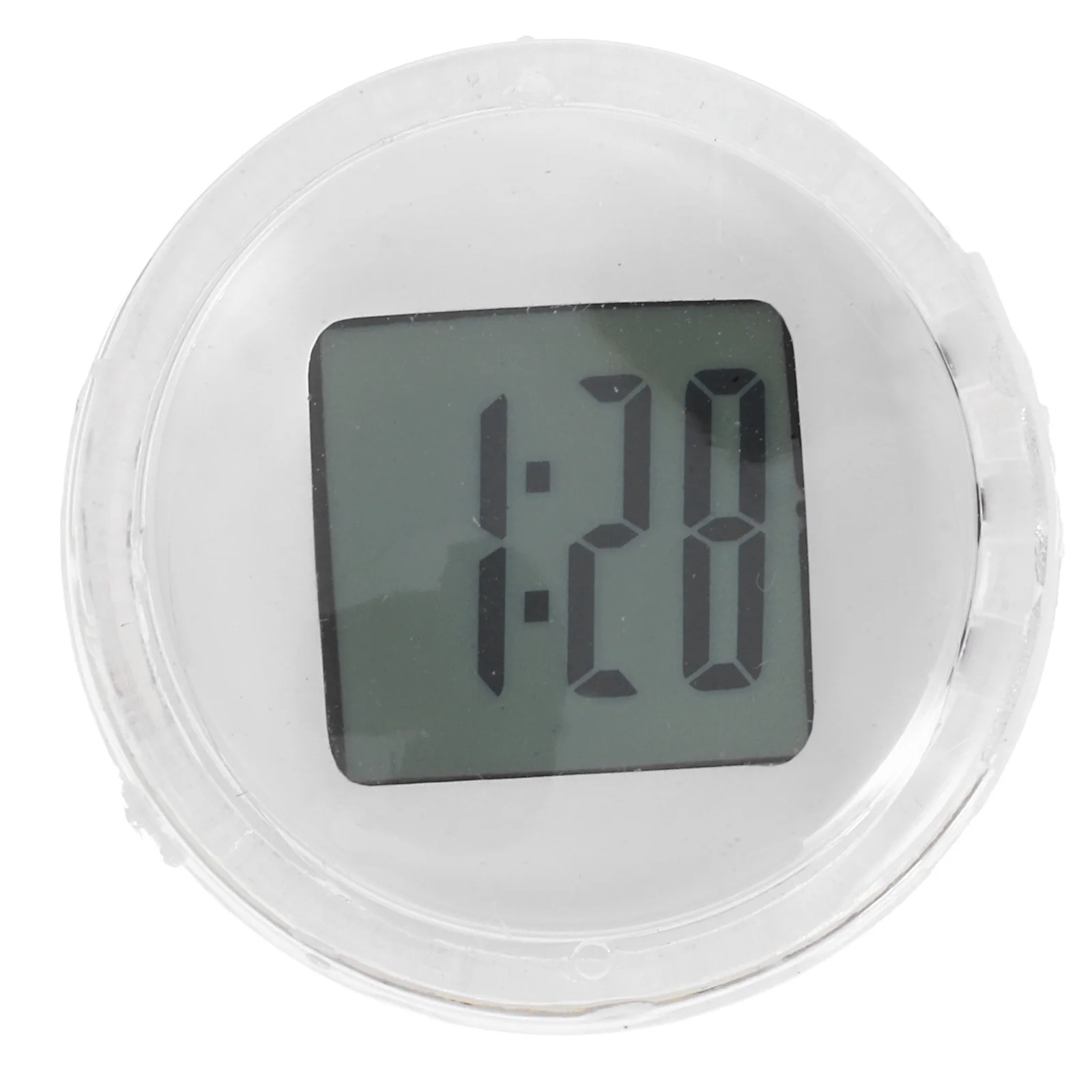 

Motorcycle Scooter Car Dashboard Digital Clock Waterproof Self-Adhesive Universal Fit 12H Format Auto Interior Car Horn