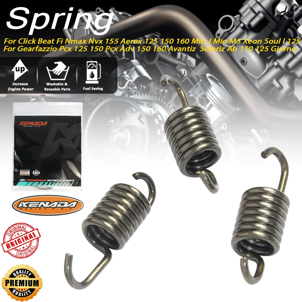 

Universal A-Class Motorcycle Clutch Springs, Stainless Steel High-performance Upgrade Parts, Suitable for Nmax, Aerox, PCX