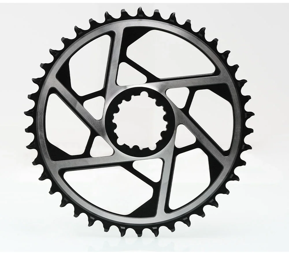RIRO MTB Rennrad-Kettenblatt 3mm Offset Kettenblatt Schmal-Breit-Zähne 9-12 Gänge 3/8 Bolzen Kettenblatt für GXP 30T-42T Kettenrad – Detail 12
