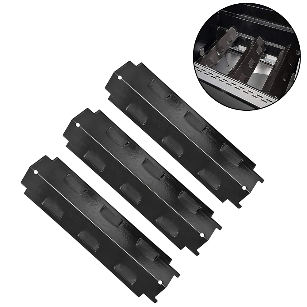 98531 Replacement Heat Plate For Gas Grill Use For Outdoor Grilling Heat Retention Performance Rust Resistant Coating