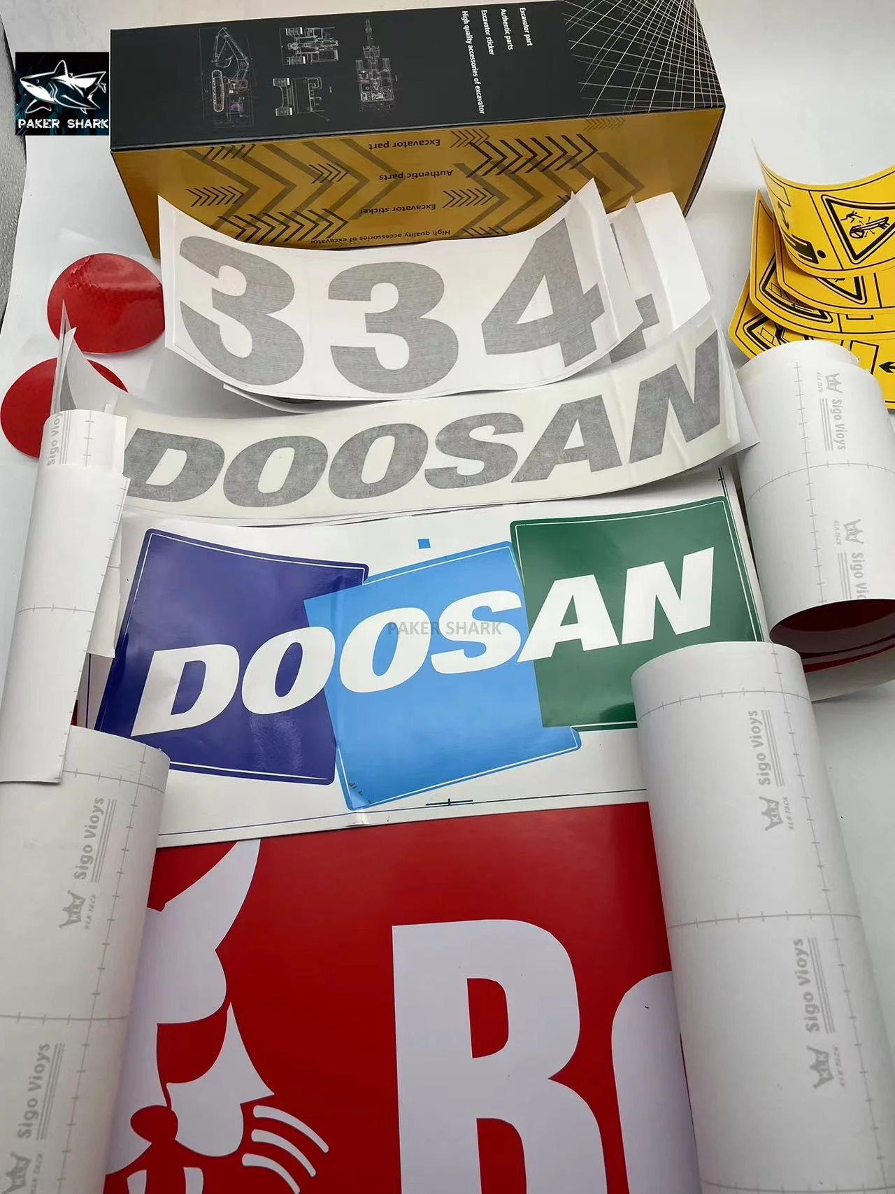 

For Bobcat 334 Decal Sticker Excavator