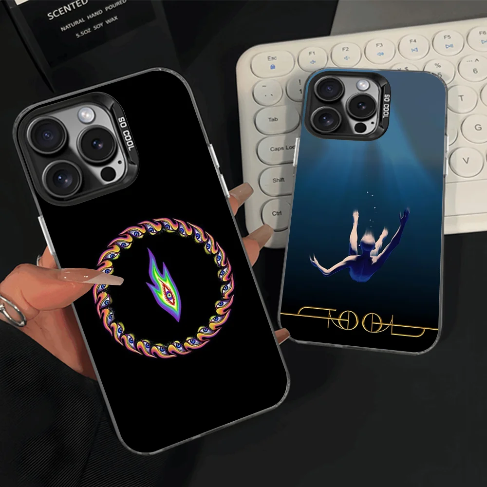 

Rock Band T-Tool Music Phone Case For iPhone 16,15,14,13,12,11,Pro,Max,Plus,Mini,XS,SE Anti Fall Black Matte Hard Bumper