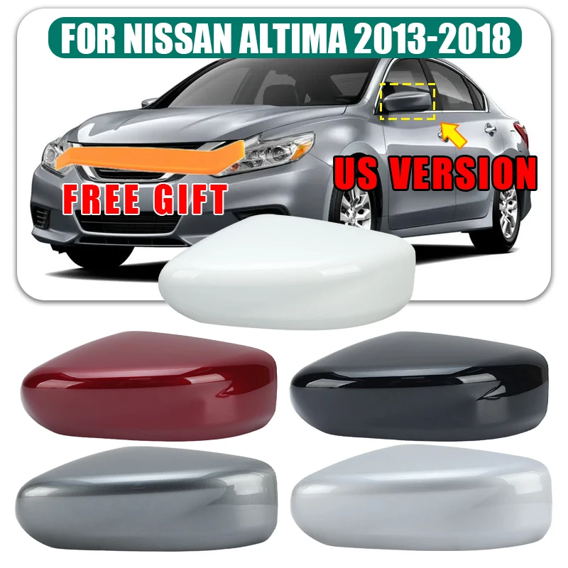 

Крышка зеркала заднего вида для Nissan Altima 2013 2014 2015-2018, американская версия без подсветки, крышка бокового зеркала двери, автомобильные аксессуары