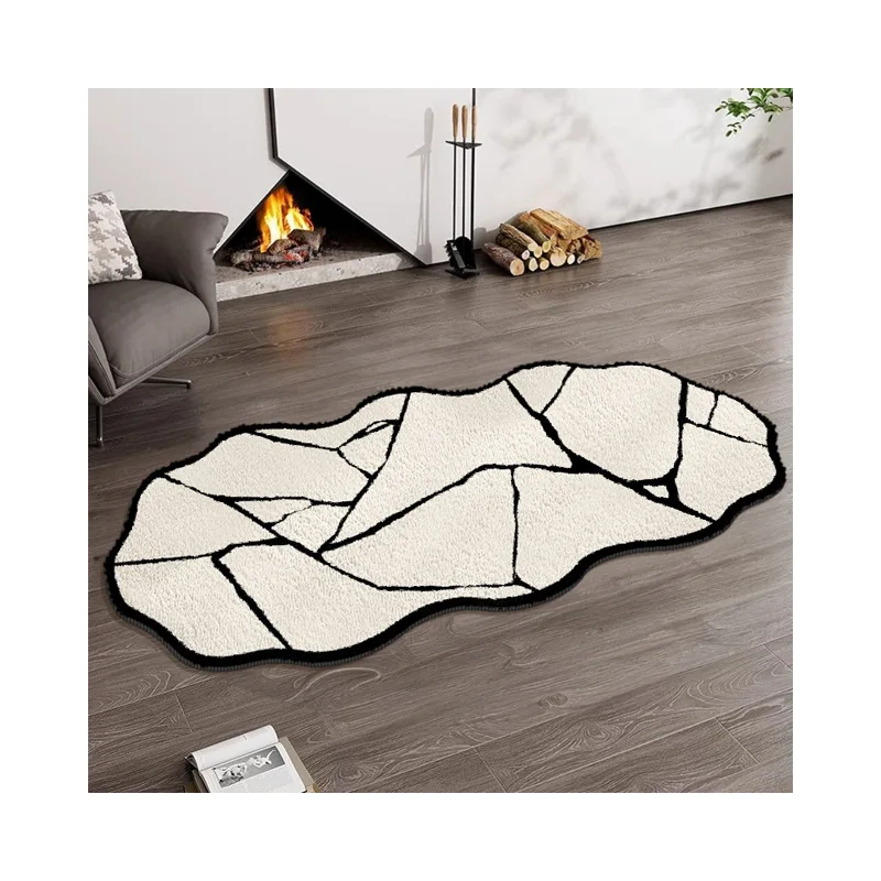 Flower Mat Tufted Carpets for Living Room Bedroom Decor Forest Home Garden Rugs Floor Mats Thick Soft Anti-slip Child Play Mats