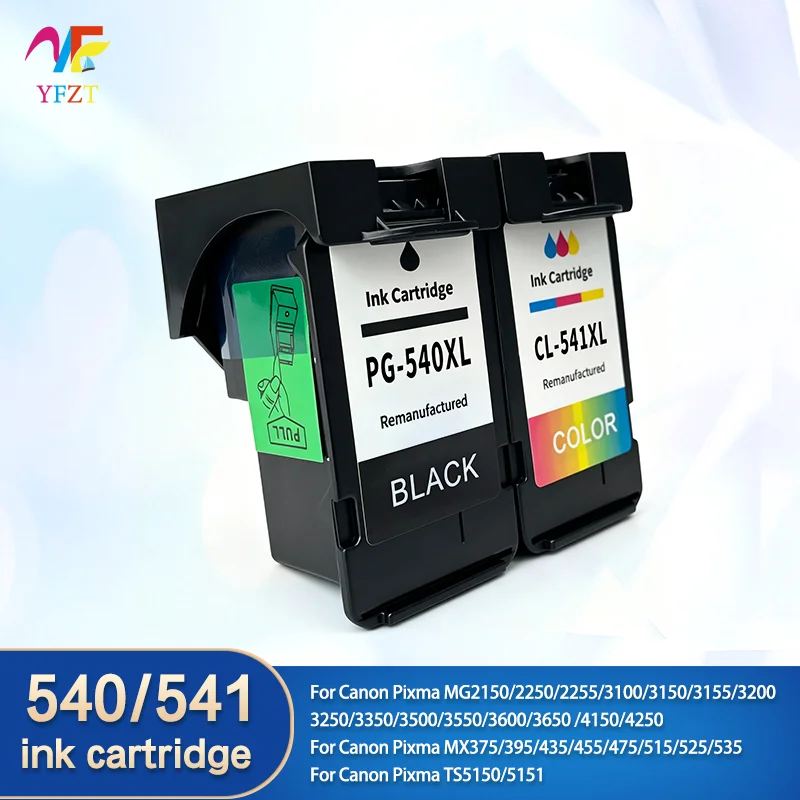 PG-540 CL-541 PG540XL CL541XL Ink Cartridge For Canon Pixma MG4250 MG3250 MG3255 MG3550 MG4100 MG4150 TS5150 TS5151 Printer