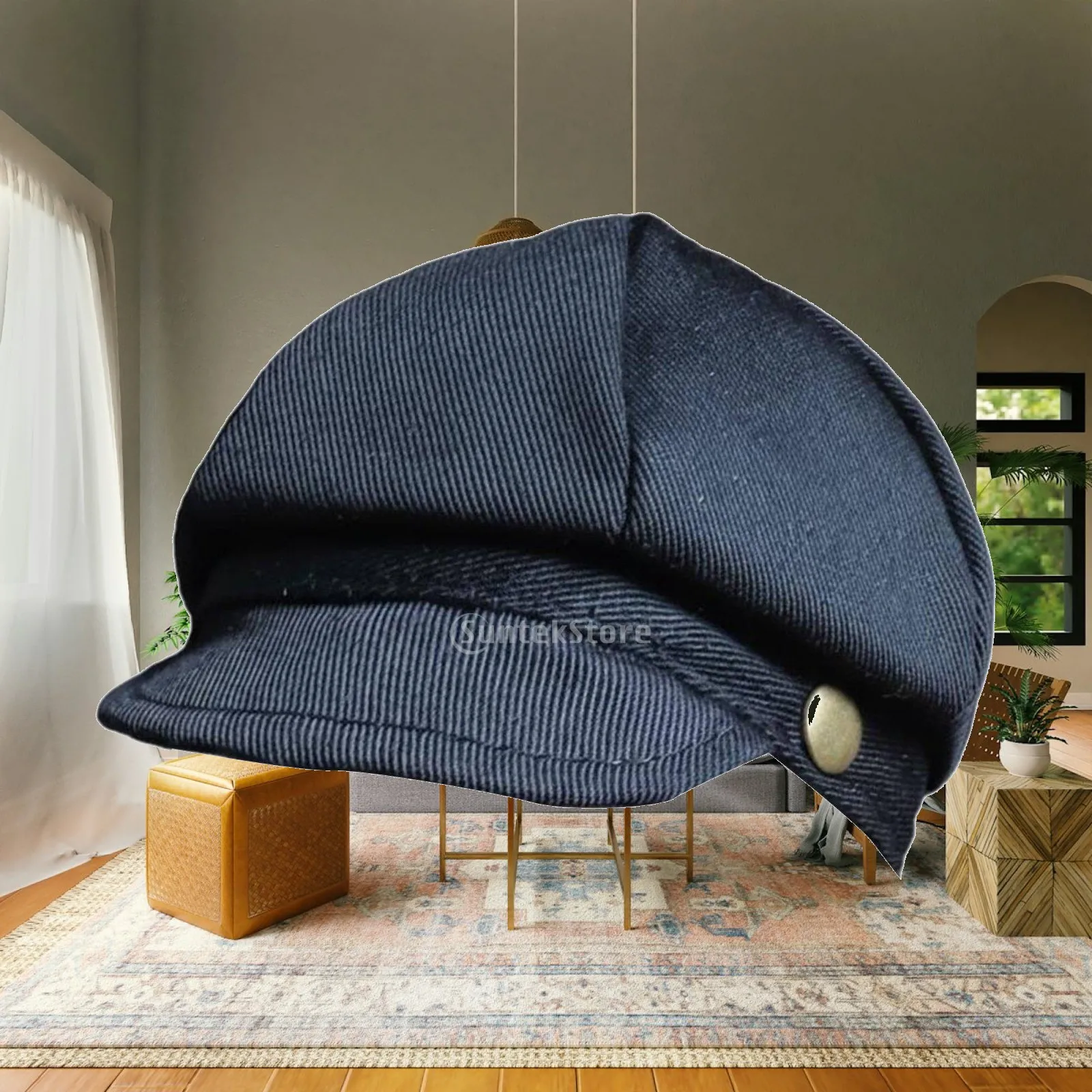 Universal Doll Hat Fashion Newsboy Cap Adjustable BJD Accessory for Clothes for Dolls 20cm Collection Display
