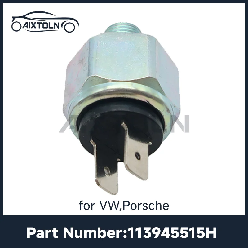 113945515H Interruptor de luz de freio de boa qualidade para Volkswagen Beetle Karmann Ghia Golf Mk1 Jetta Porsche 911 Acessórios de peças de carro