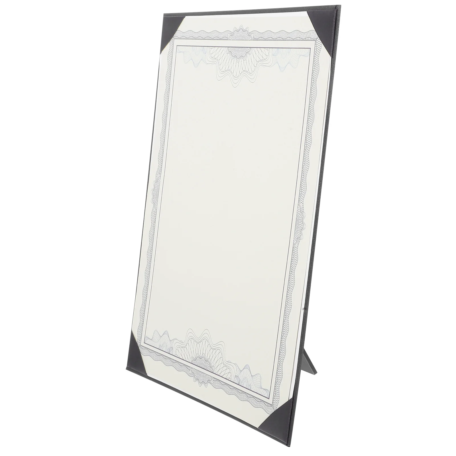 

Certificate Degree Covers Shell Frame Graduation Diploma Storage Folder Silk Cloth Design Portable Lightweight Display