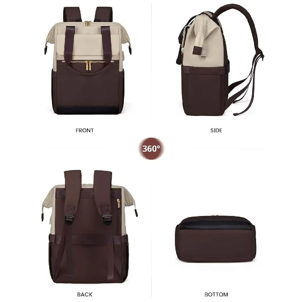 

Large Capacity Travel Laptop Backpack Waterproof Multi Pocket Mommy Shoulder Bag Lightweight Breathable Outdoor Storage Bag