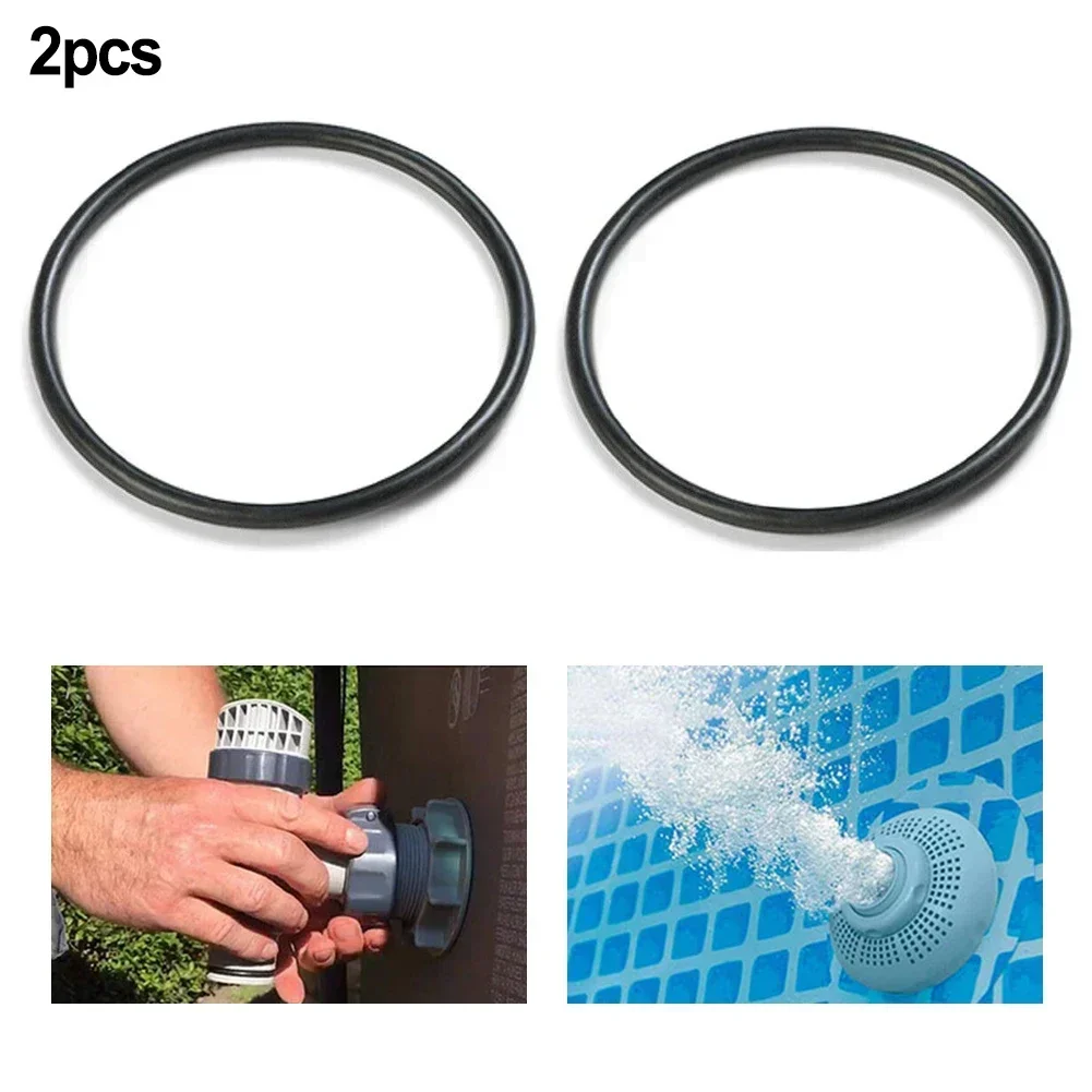 2pcs O Rings For Intex 10262 Replacement Part Hose O Rings Connections For Swimming Pool Step Rubber Washer Seal Ring