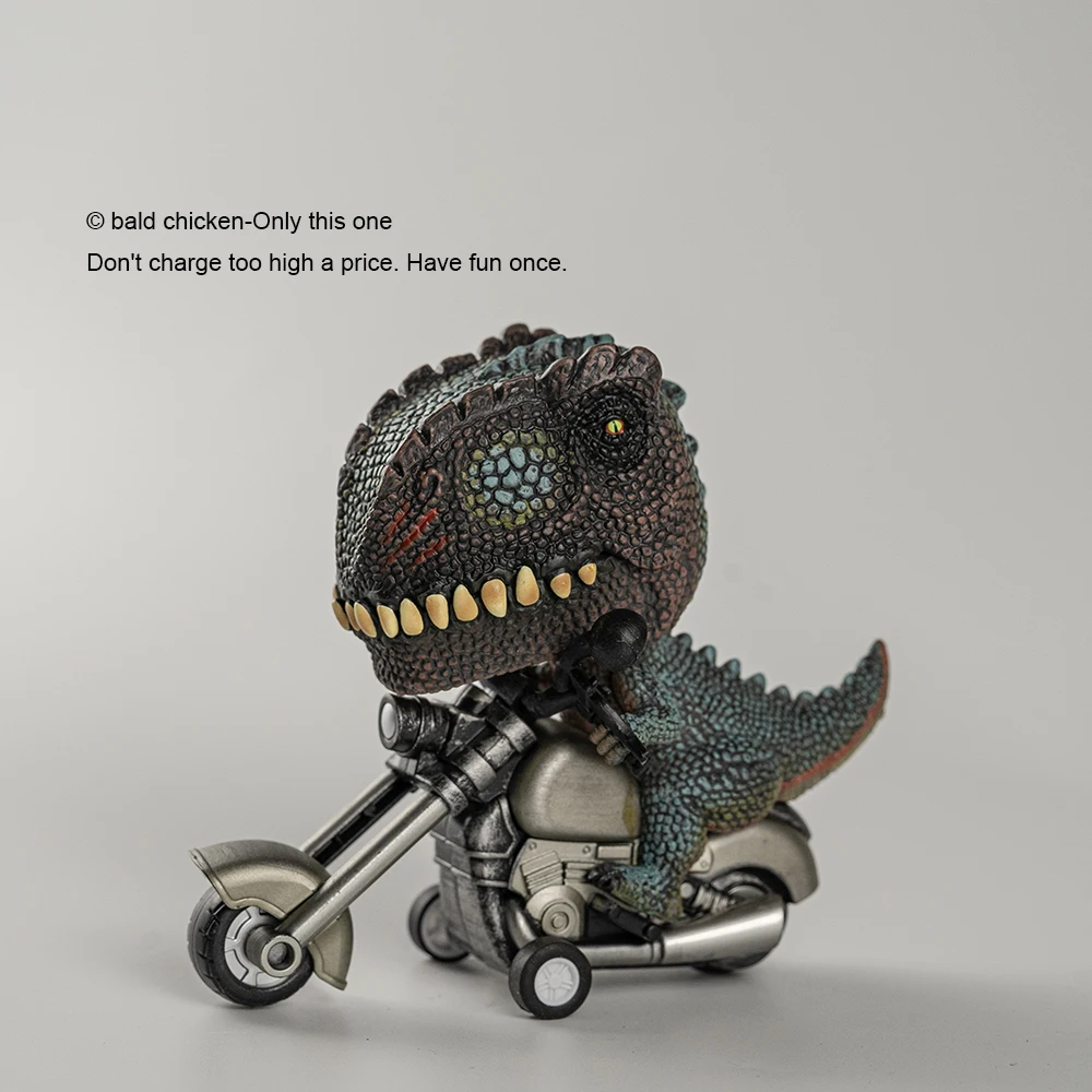 Nothing to do, look at the Tyrannosaurus rex that can ride a motorcycle