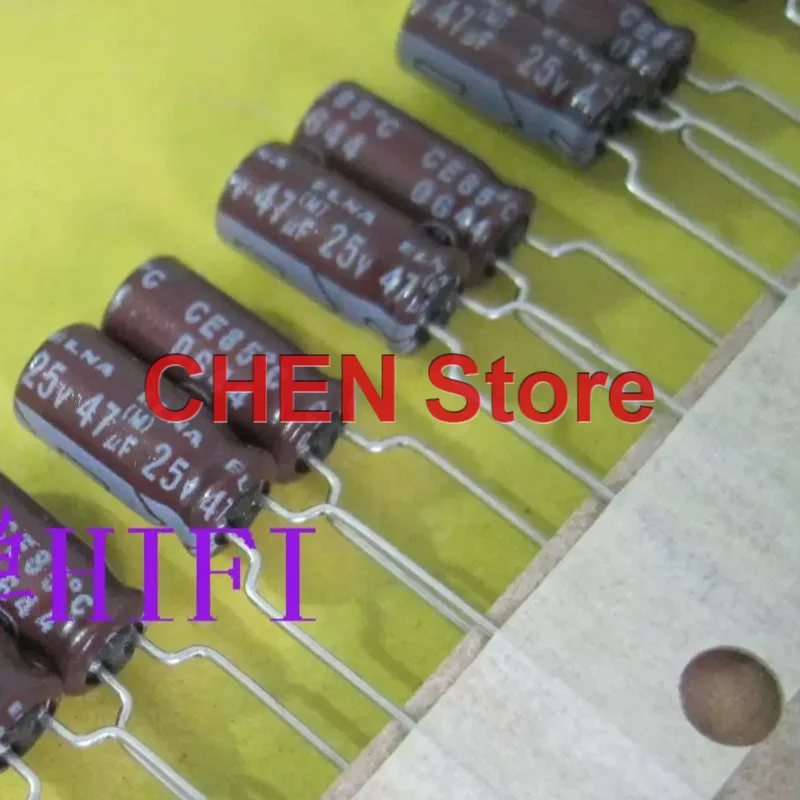 

50PCS/lot original ELNA R2A 25V47UF 5X11MM 85C 47UF 25V electrolytic capacitor free shipping