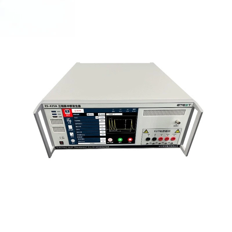 Electrically Fast Transient Burst Generator, Capacitively Coupled Clip Attenuator EMC
