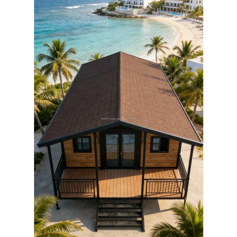 Wholesale Container House Luxury Expandable Folding Container House Modular Cabin 20ft 30ft Container for Resort Forest House