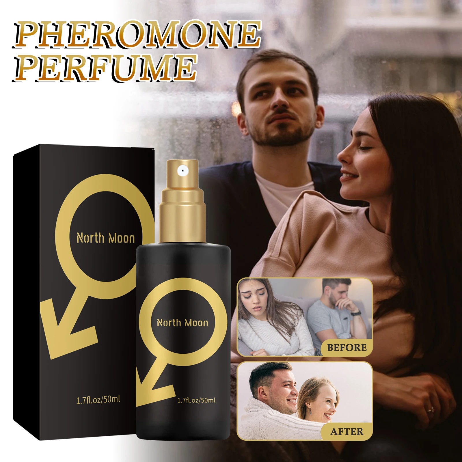 Fragrância original 50ml para homens e mulheres, fragrância de plantas frescas, fragrância leve duradoura para amantes, informações de namoro,