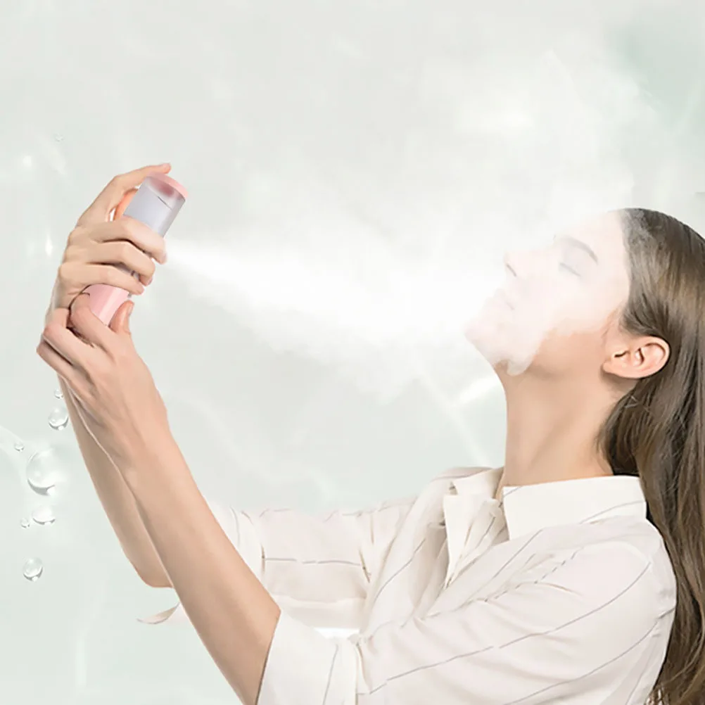 

Nano Face Humidifier Usb Rechargeable Facial Mist Sprayer Large Spray Volume Long-Lasting Moisturizing For Skin Care Makeup Prep