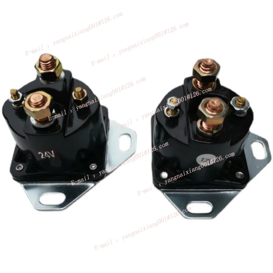 Relé de Arranque del Motor 12V 24V, Solenoide Contactor para Tractores y Cosechadoras John Deere