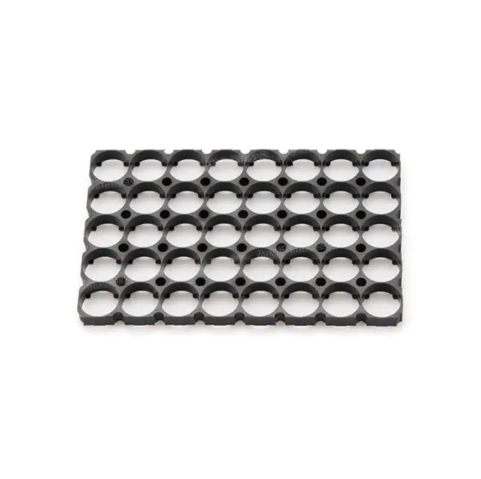 

600pcs/lot MasterFire 5*8 Cell 18650 Battery Spacer Radiating Shell Plastic Heat Holder Bracket Batteries Storage Box Brackets