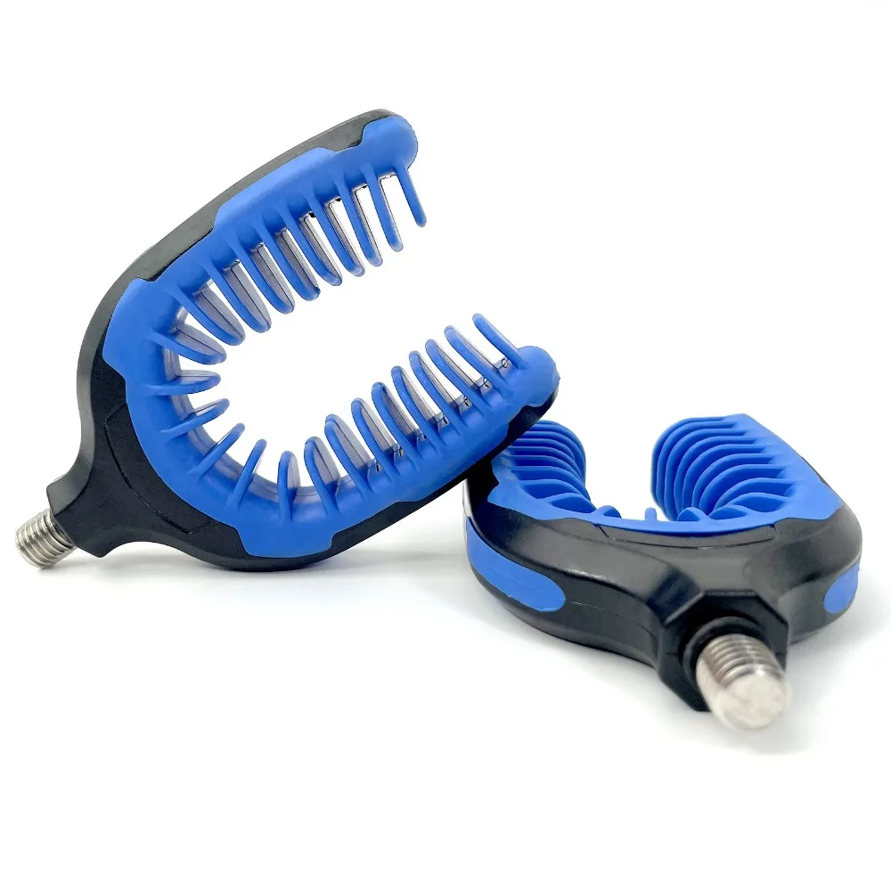 

Silicone Fishing Rod Holder Rest Head Grips Gripper Silicone Carp Fishing Rod Rest Head Blue/Red Pole Bracket
