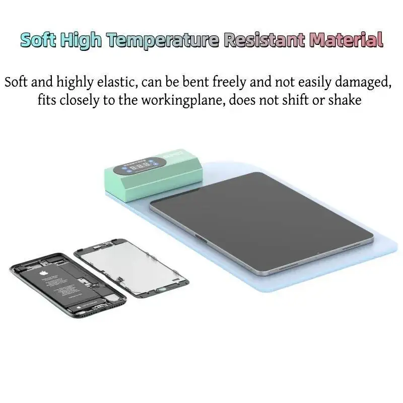 Professional LCD Screen Splitter Tool Heating Pad for Mobile Phone & Tablet Display Repairs with Precise Temperature Adjustment