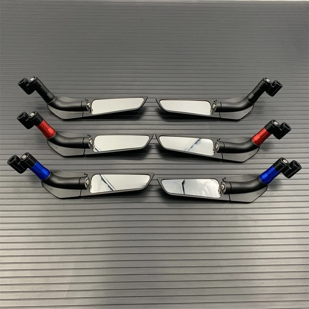For Kawasaki Z1000 Z900 Z800 Z750 Z650 Z400 Z300 Z250 Motorcycle Fixed Wind Wing Competitive Rearview Mirror Reversing Mirror image 3
