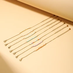 ZMZY Gold Plated Stainless Steel Chain Bracelet Shell Bracelets for Women Dainty Pulseras Simplicity Jewelry