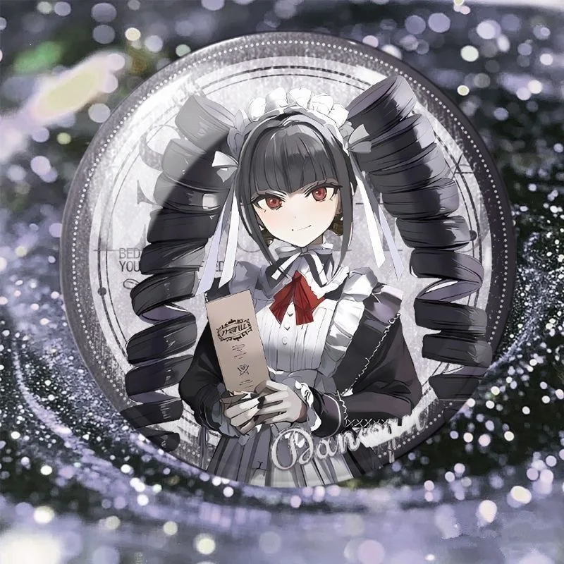 Danganronpa Game Figure Kokichi Oma Badge Enoshima Junko Backpack Ornament Pins Yasuhiro Taeko Anime Broochs Gift