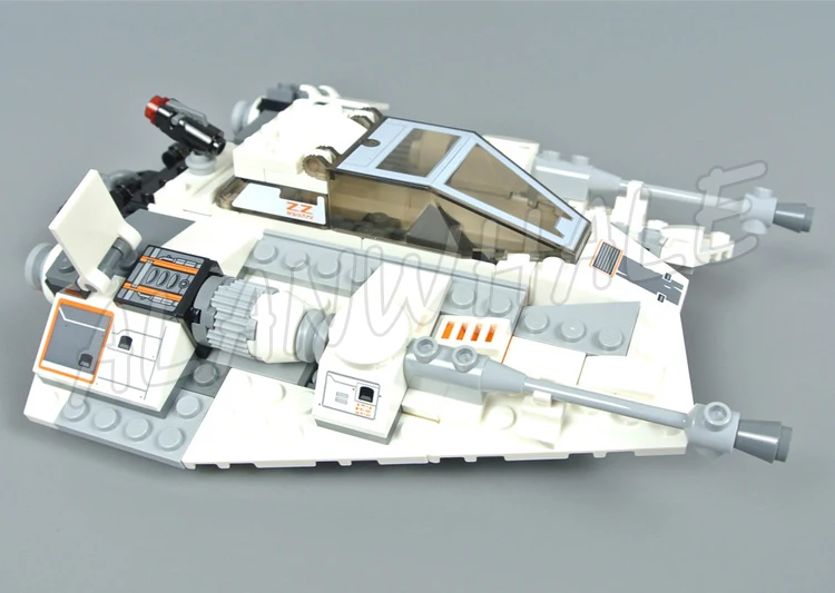 333pcs Star Plan Snowspeeder 20th Anniversary Edition Trooper Rotating Tower 11429 Building Blocks Toy Compatible With Model