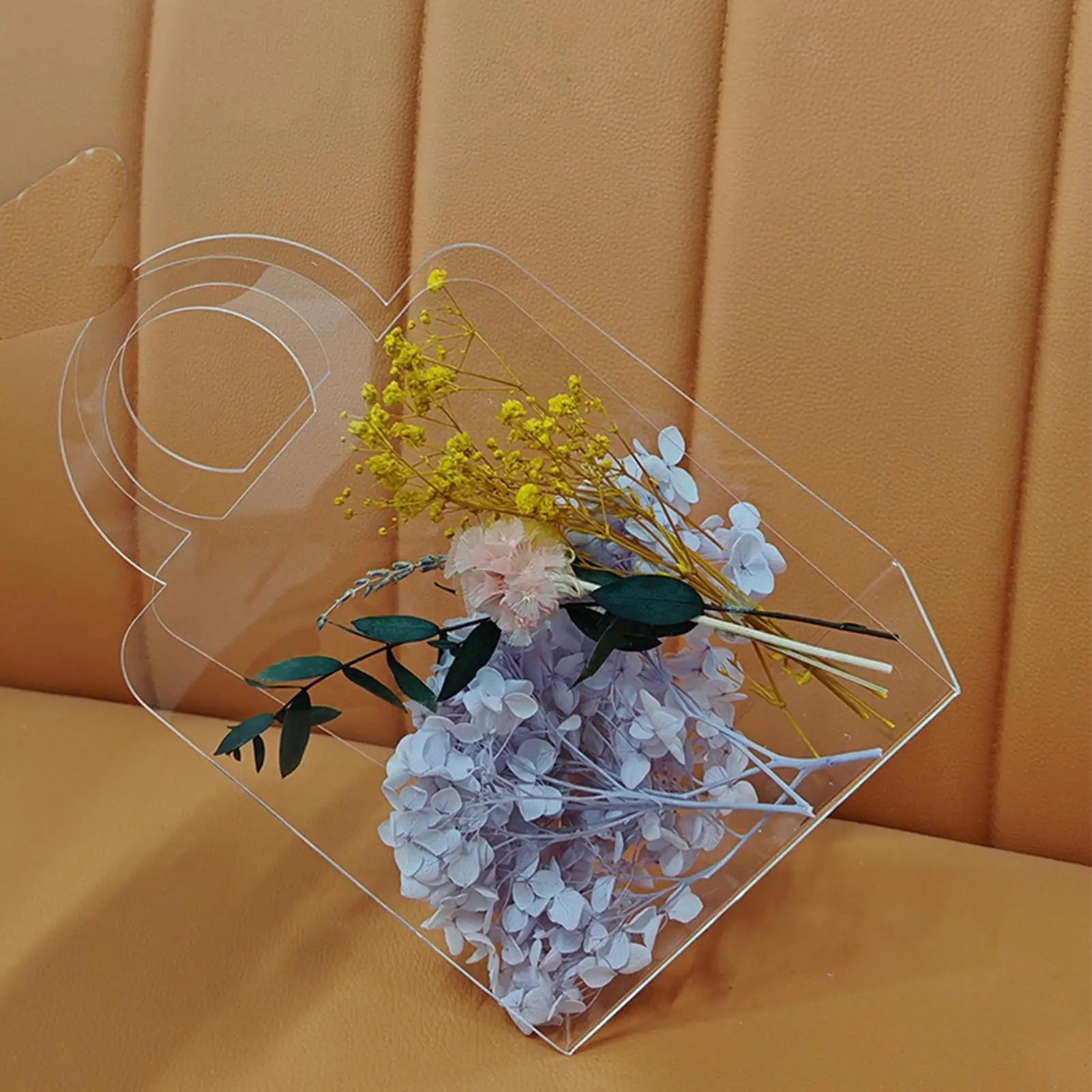 

Acrylic Party Favor Bag Small Transparent Treat Storage Clear Party Gift Bags For Wedding Birthday Easter Christmas Children's