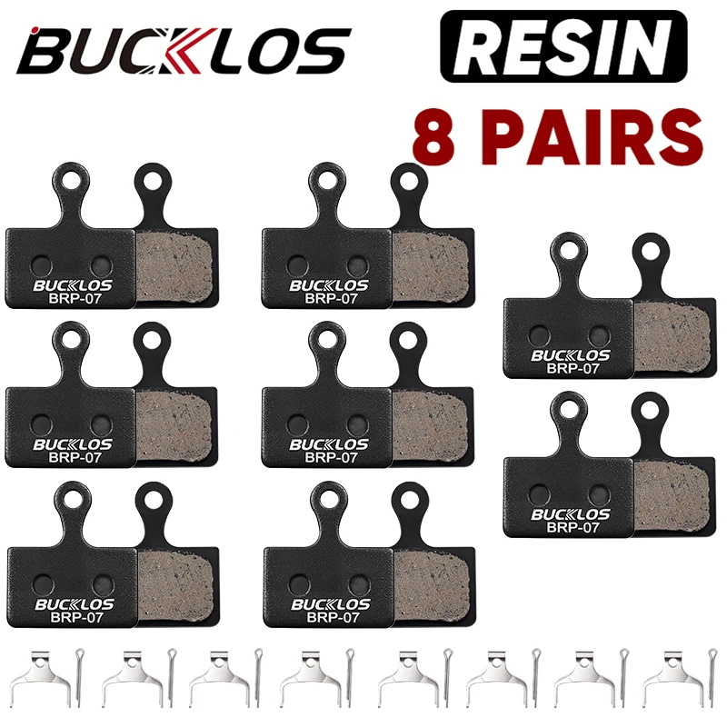 BUCKLOS Harz-Scheibenbremsbeläge für SHIMANO K05S Verschleißfeste Hydraulische Bremsbeläge MTB-Bremsbeläge für K03S K04S Fahrradteile