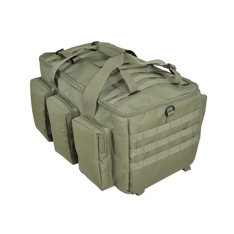 55L Tactical Duffle Bag 600D Nylon Waterproof Multi-Purpose Travel Gym Bag For Men Women Outdoor Hiking