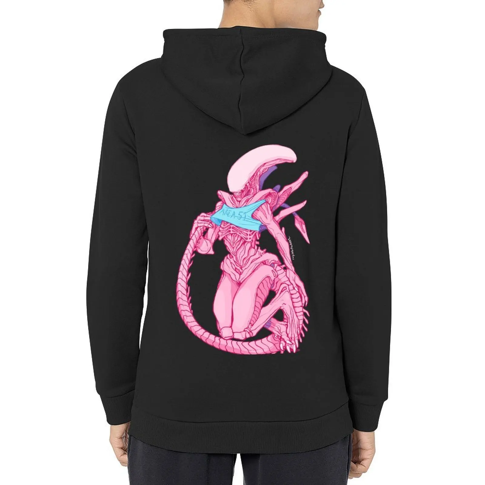 

Pinky Space Hoodie winter clothes men wear blouse japanese style hoodie men