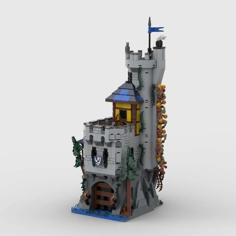 MOC Building Blocks Toy Medieval Castle Series Model 966pcs Creative assembly toy set Holiday gift for all architecture lovers