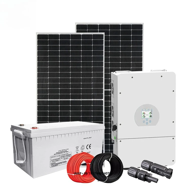 Deye Direct Distributor 5Kw 7Kw 8Kw 10Kw Hybrid off Grid Solar Energy System with 'MPPT Controller Lead Acid Battery Kit