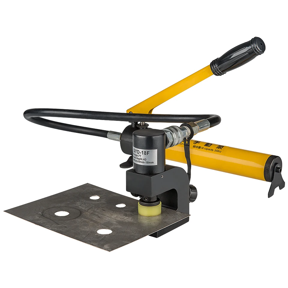 SYD-18F Split Hydraulic Hole Puncher Hydraulic Punching Machine Hydraulic Hole Puncher