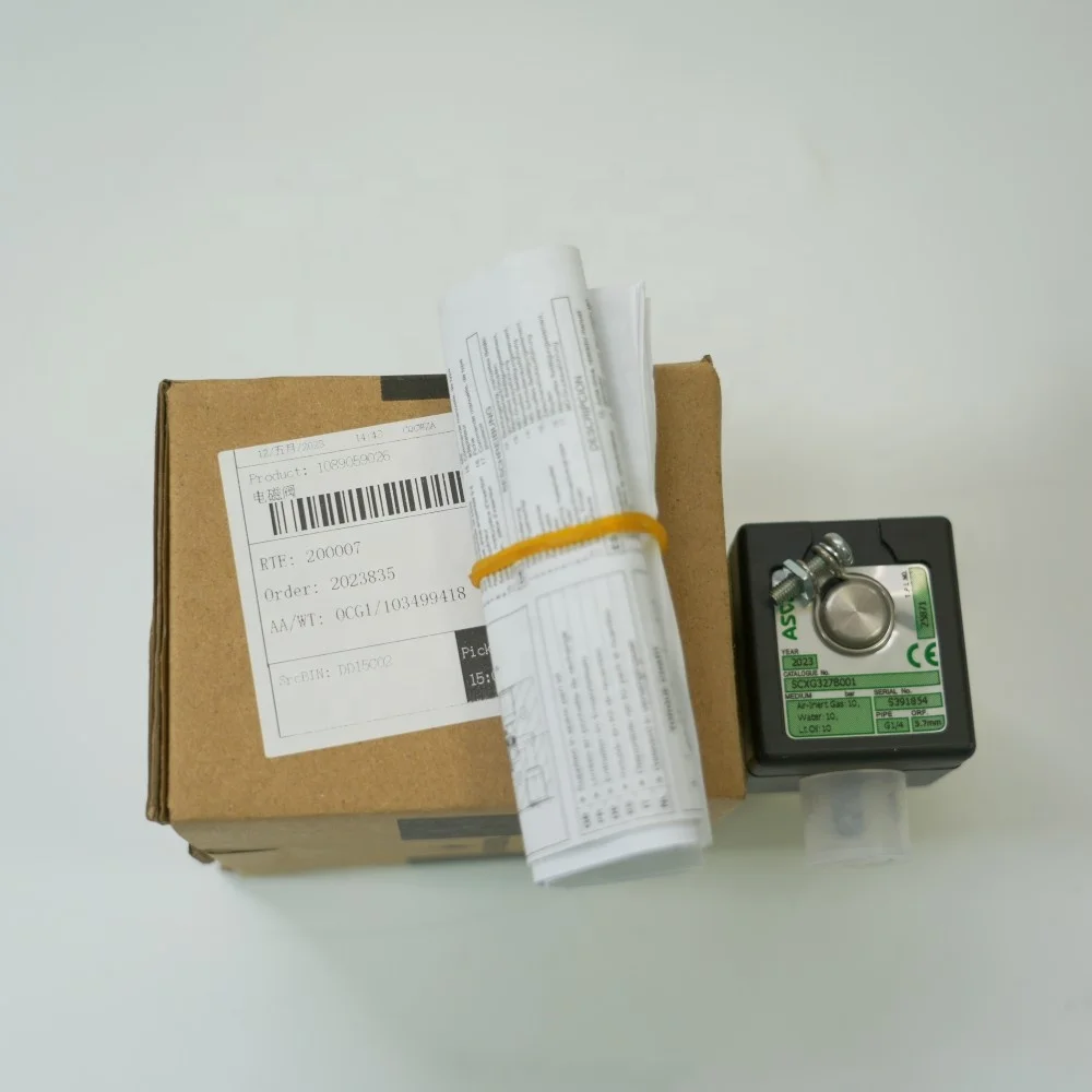 

Industrial Original Parts for Screw Compressor Solenoid Valve 1089059026 for Atlas Copco Compressor 1089-0590-26
