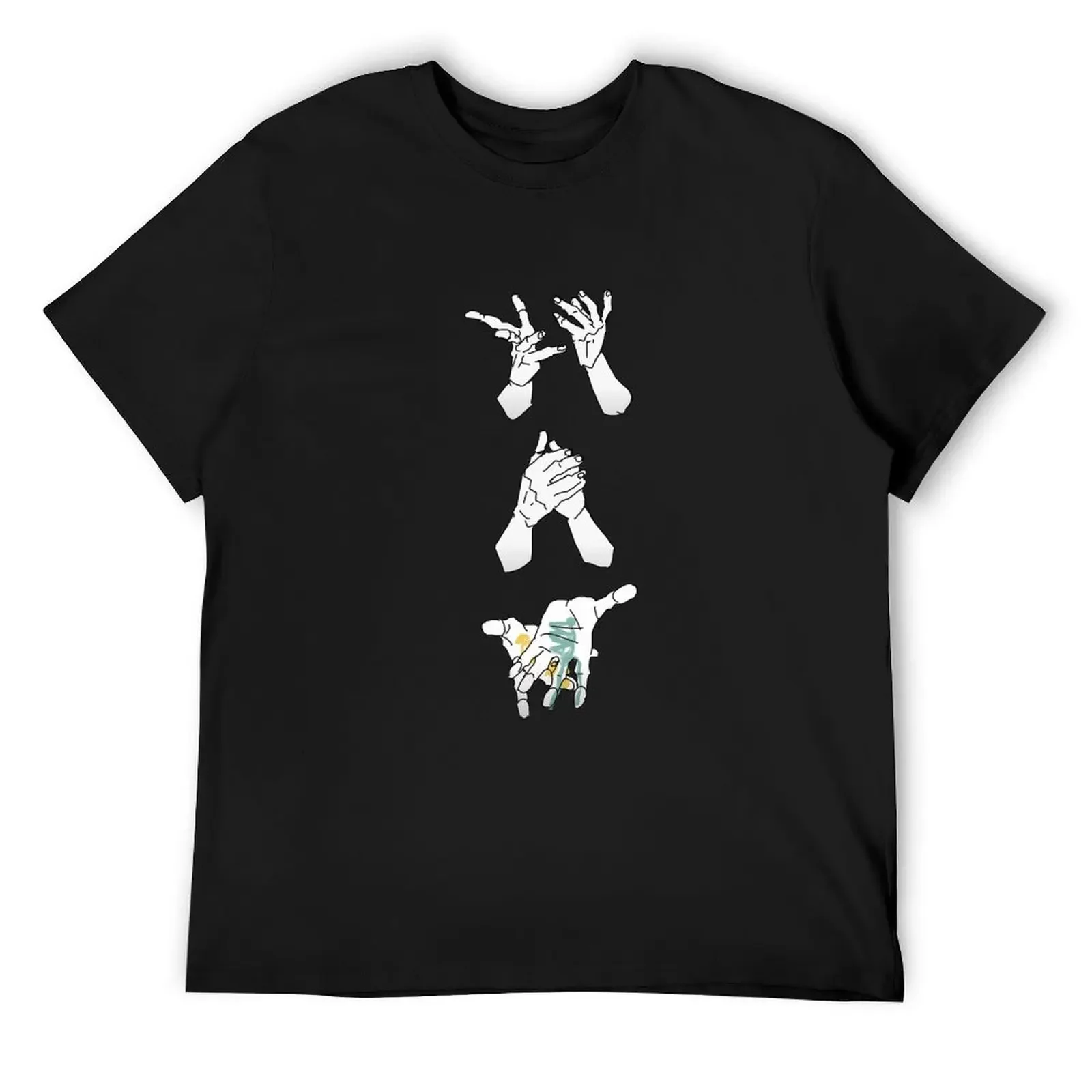 EVE SINGER EVE JAPANESE E VE OUTSIDER WHITE HANDSHANDS EVE E V E JAPANESE SINGER T-Shirt anime tshirt Men's t-shirt