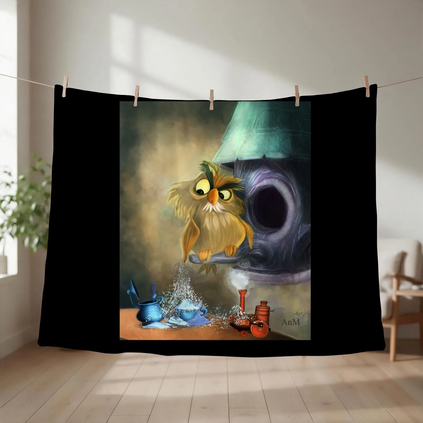 Sword in The Stone Throw Blanket couch cozy soft plush fuzzy picnic outdoor blanket