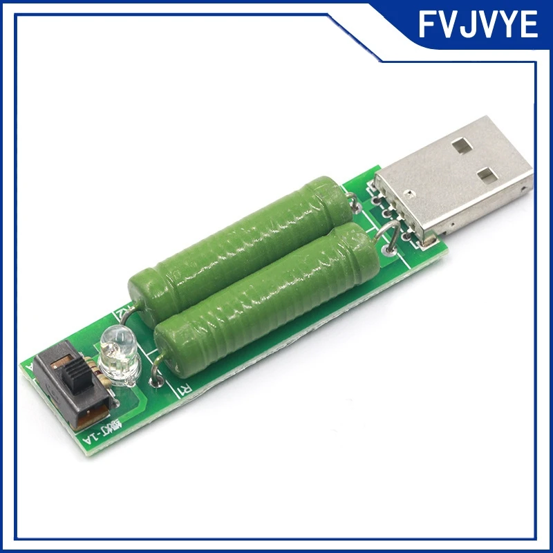 USB Charger Capacity Tester Power Meter Voltage Current Text Voltmeter with Load Resistance for Charging Tester .A2