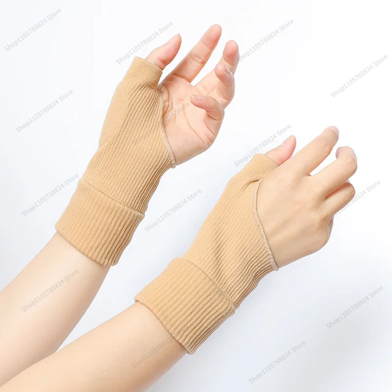 For Wrist Guards, Hand Sports Gloves, Pressurized Half-finger Support Training, Wrist Guards, Fitness, Sweat Absorption