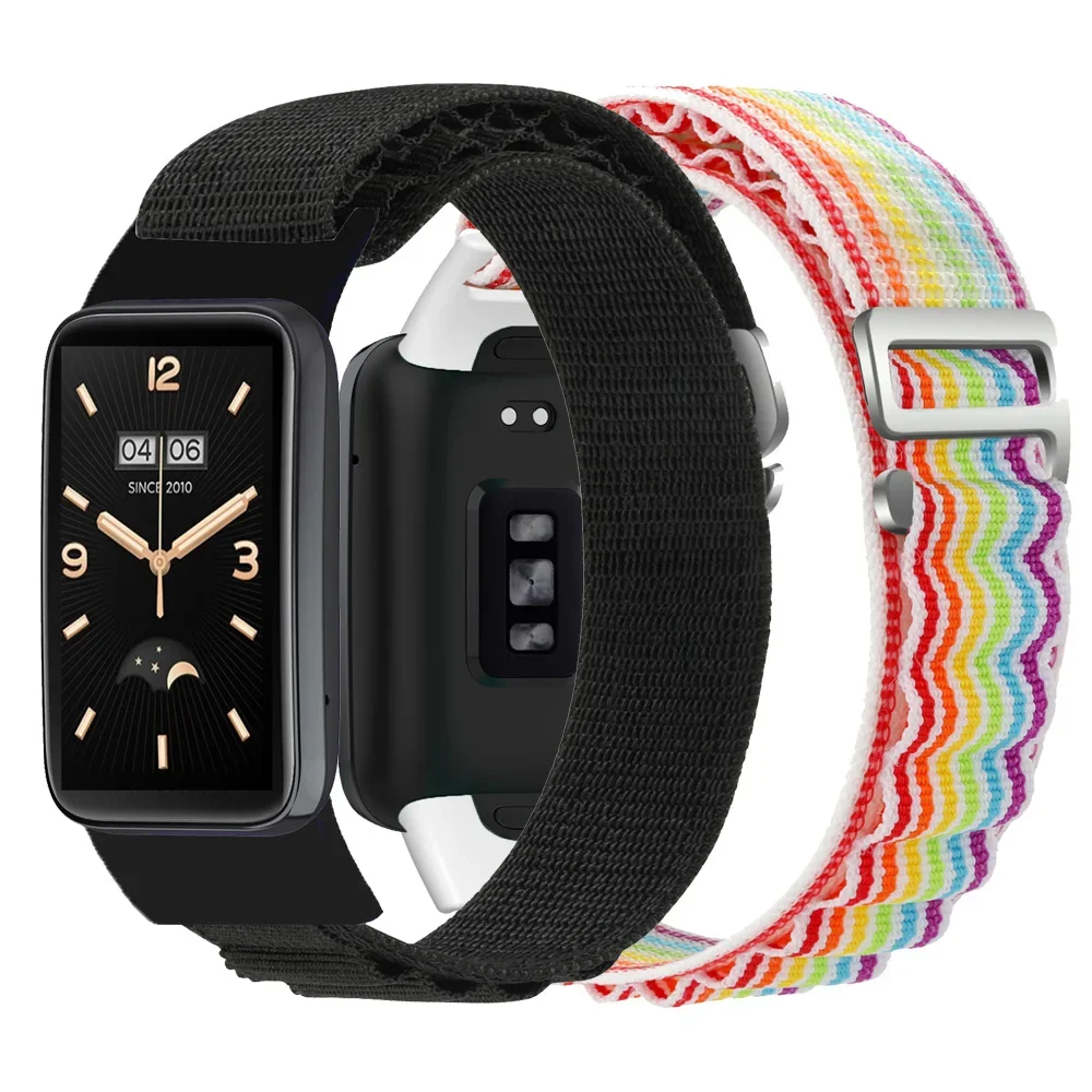 Nylon Loop Band for Xiaomi MI Band 7 Pro Sports Strap Smart WatchBand MIband 7Pro Replacement Bracelet Waterproof Wristband