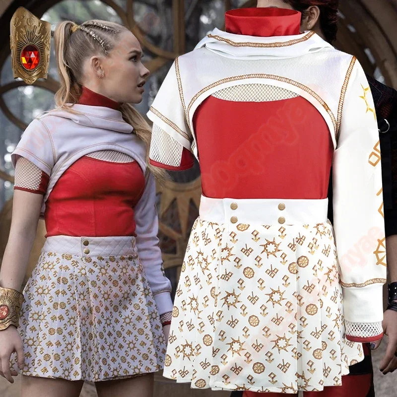 

2025 halloween Film Zombies 4 Victor Cosplay Nova Costume manteau Costume fille daywalker ensembles tenue scolaire robes tenues