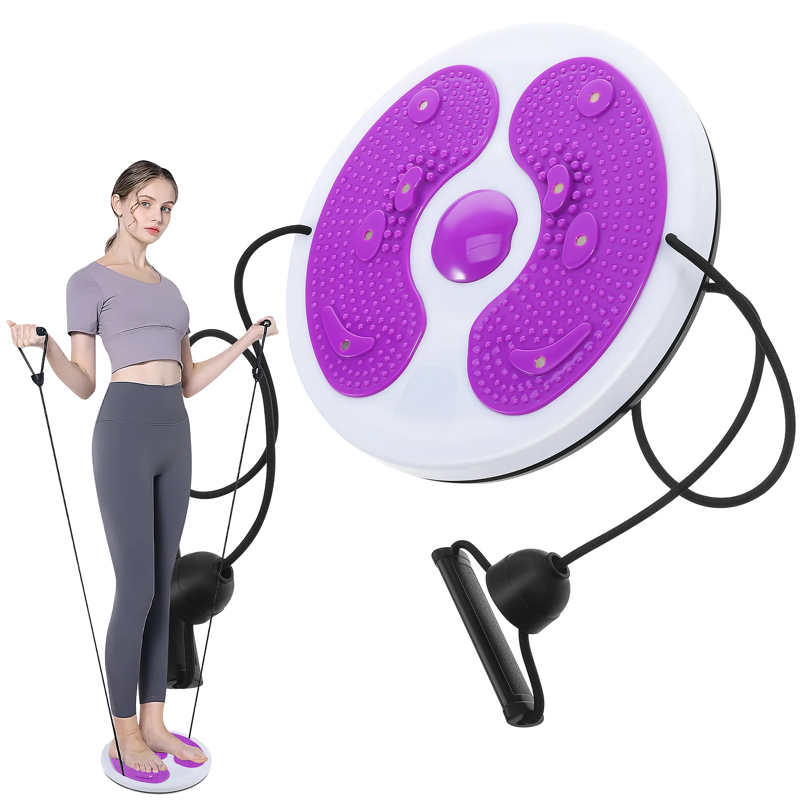 

Abdominal Training Plate Abs Board Waist Twisting Exercise Disk Machine for